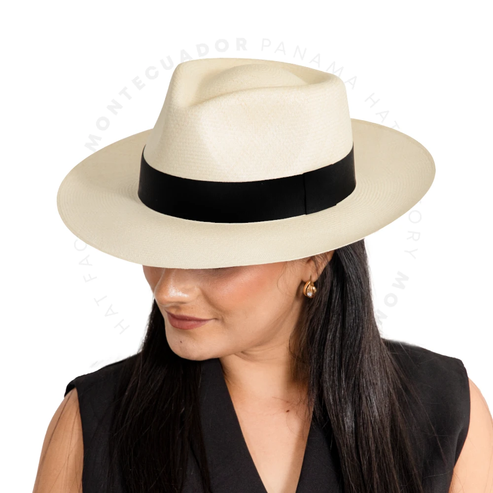 panama hat montecristi fedora for women